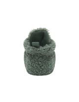Sherpa Olive Snap Bootie