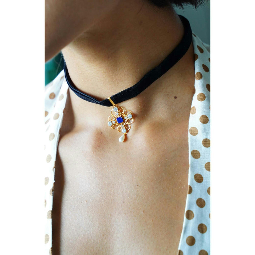Orchid Dream Choker