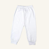 White Classic Pants in Pima Cotton
