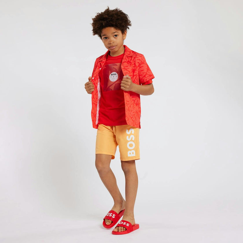 BOSS KIDSWEAR Summer Vibes Boss Records T-shirt