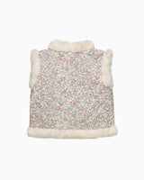 Arabella Quilted Fur Gilet