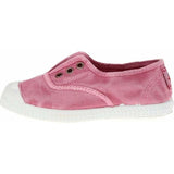 Cienta 70777.42 Washed Pink Canvas Laceless Sneaker