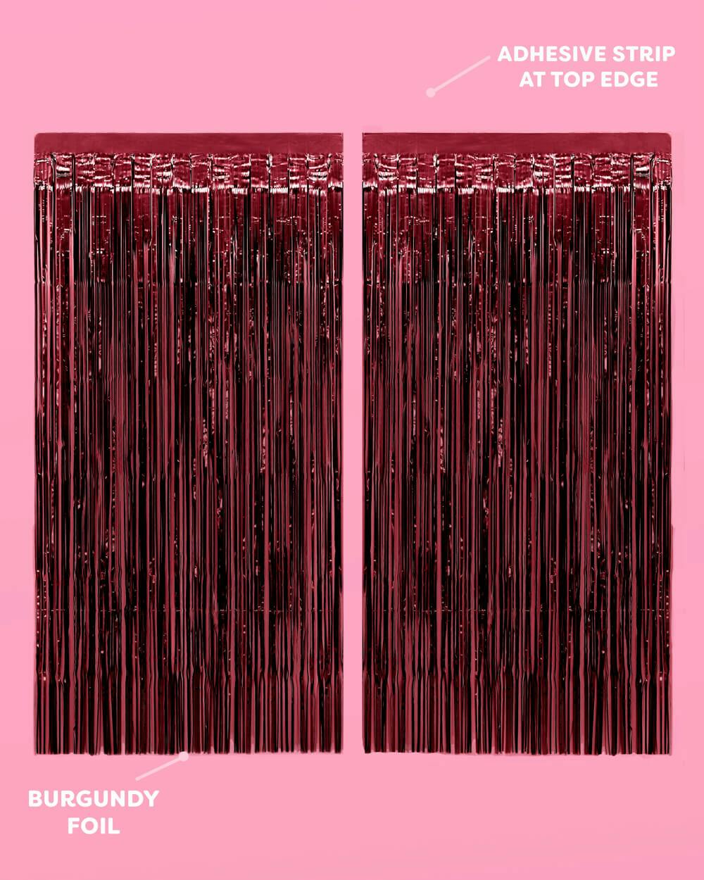 Merlot Curtain - set of 2 curtains