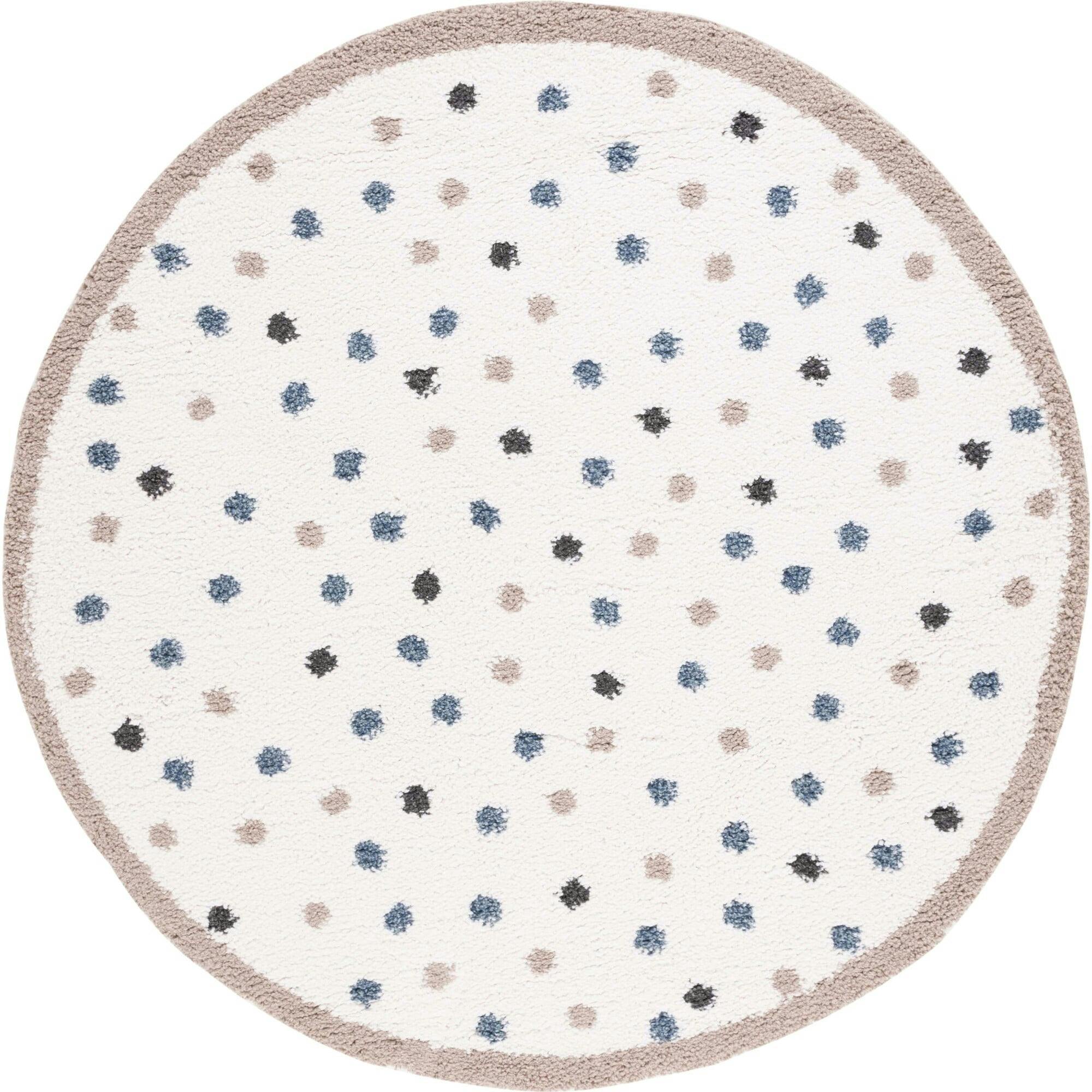 Calico 102 Round Shag