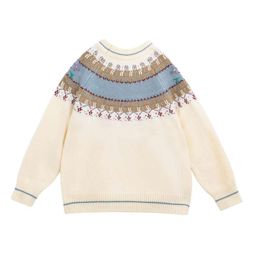 Cream Nordic Sweater
