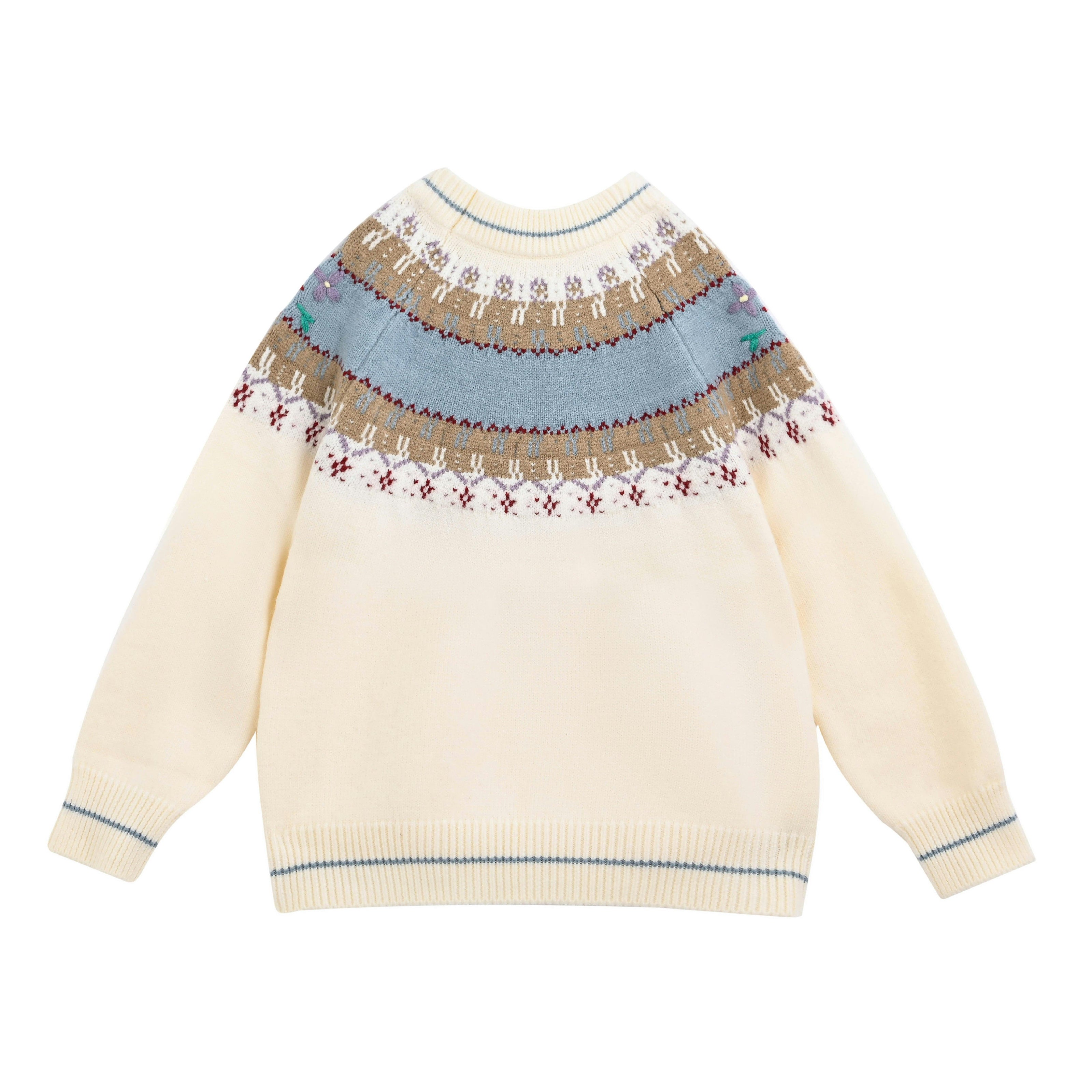Cream Nordic Sweater