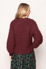 Erica Sweater in Raisin