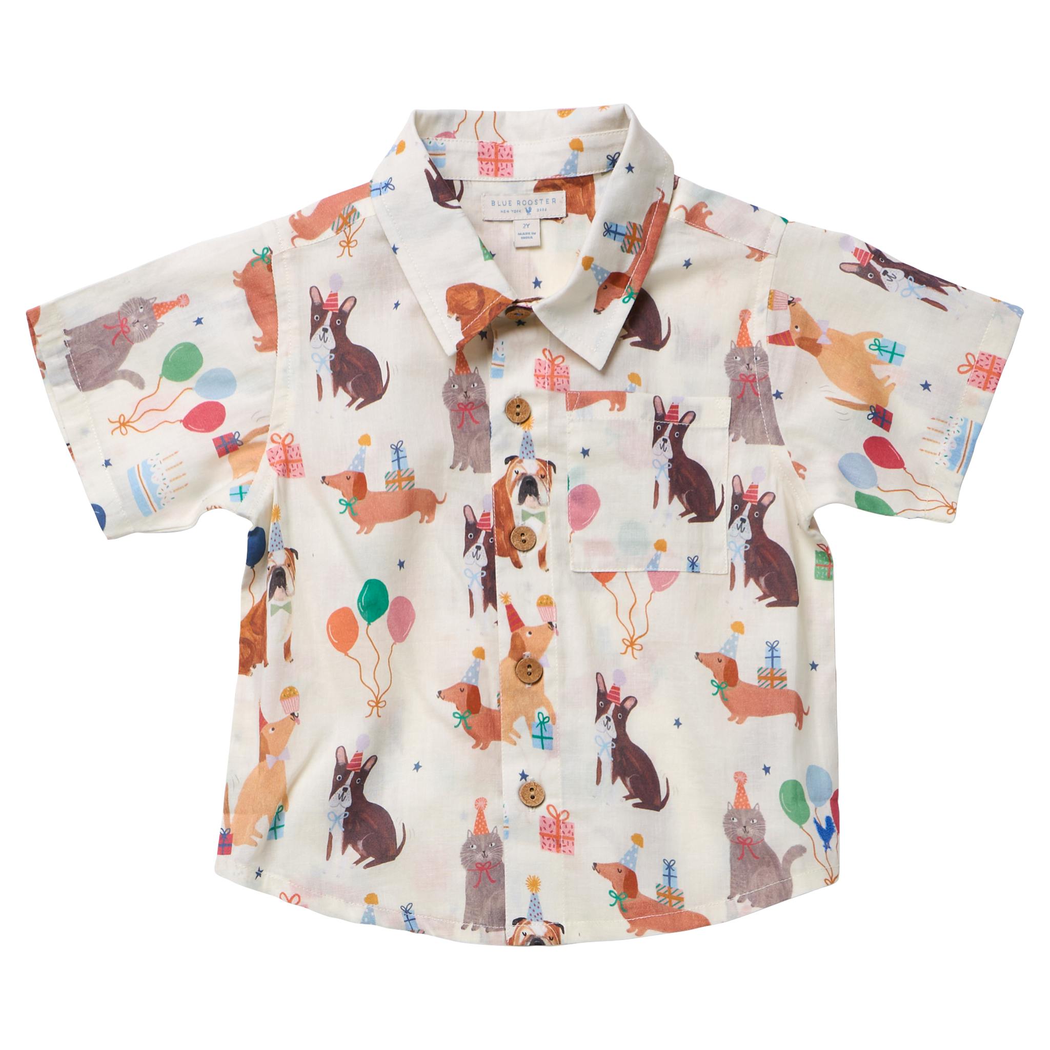 Boys Jack Shirt - Party Pets