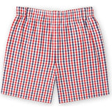 Plaid Seersucker Short