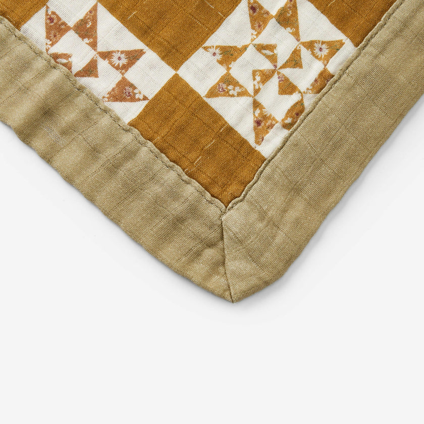 Quilt Bamboo Mini Lovey