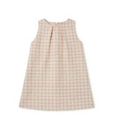 Edith Baby Dress Sleeveless, Pink Gold
