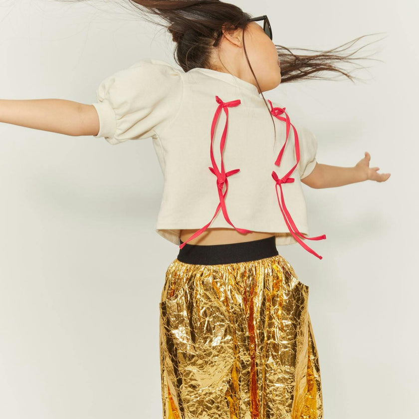 Cream Balloon Sweatshirt