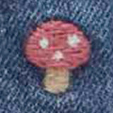 Embroidered Pinnie & Top Set Toadstool Broderie