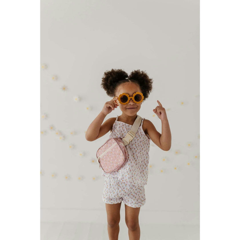 Girl's Gauze Tank & Short Set