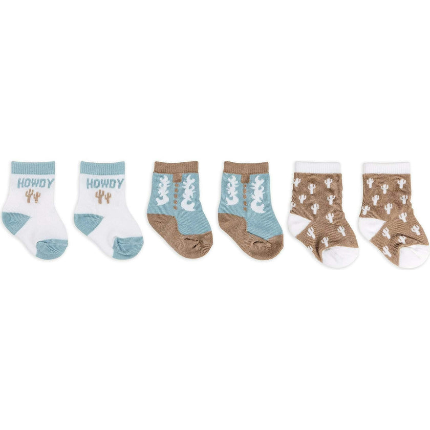 Baby Socks Trios With Zipper Wash Bag