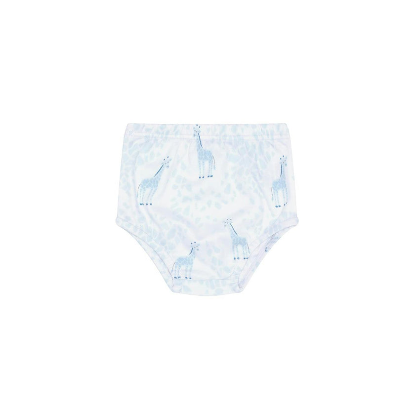 Blue Print Diaper Cover Set