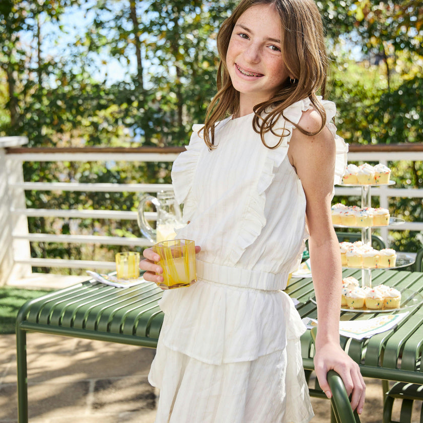 Rowan Top White/Gold