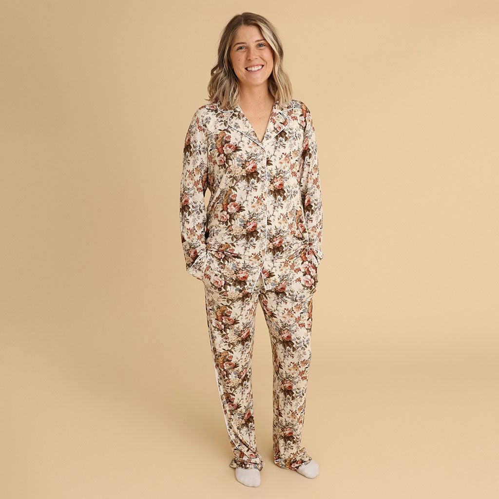 Dauphine Women's Luxe Pajama Pant Set