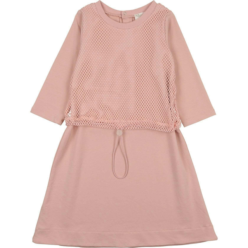 Mesh Sport 3/4 Sleeve Dress