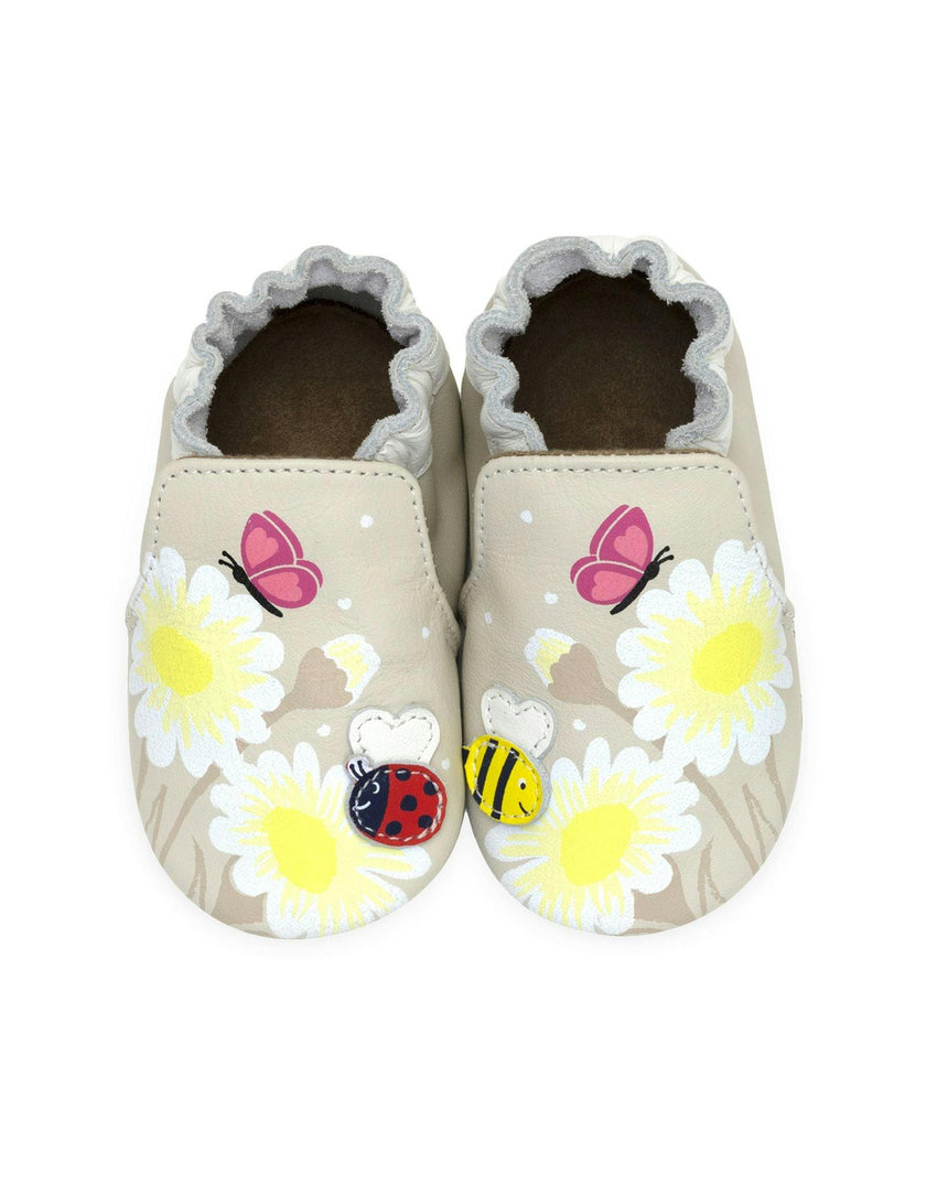 Love Bugs Soft Soles in Taupe