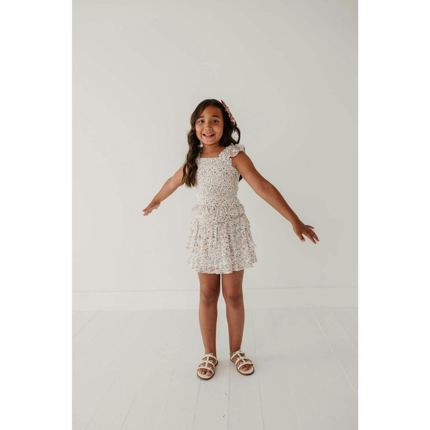 Tiered Mini Skirt