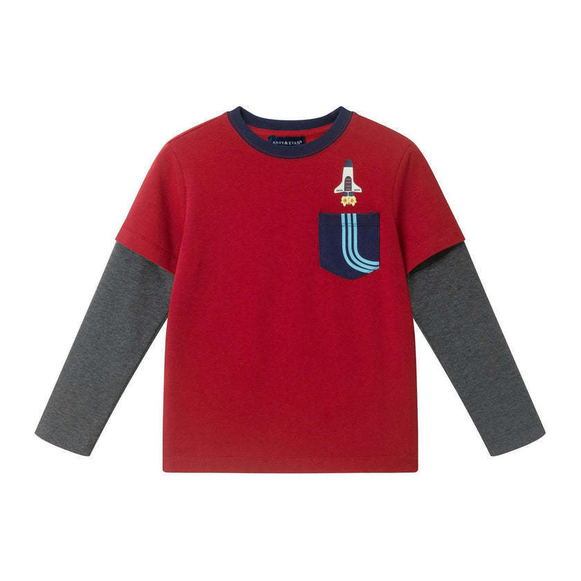 Twofer Pocket Tee Set | Rocket-Ship