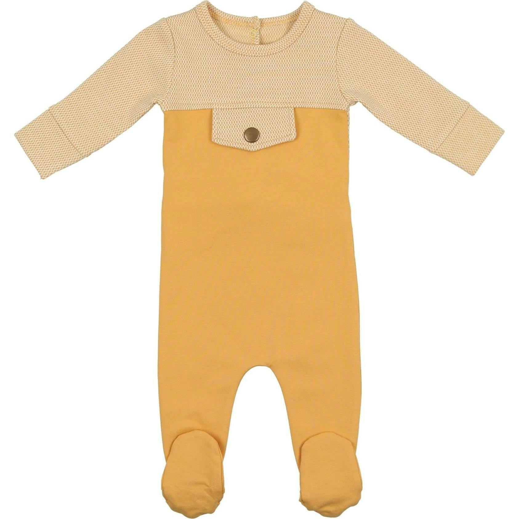 Snap Pocket Long Sleeve Footie