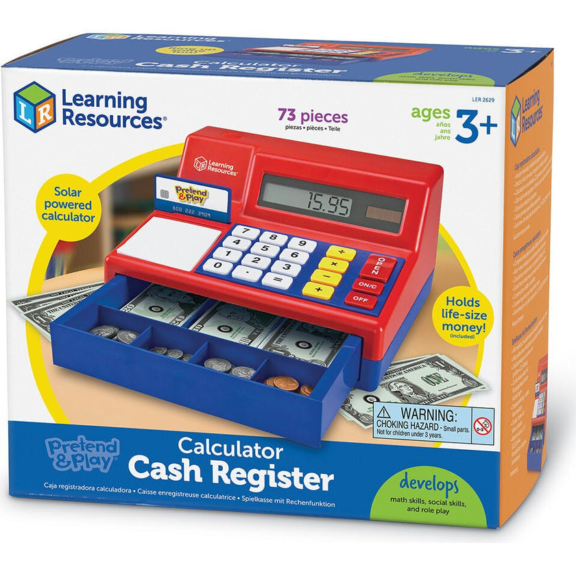 Pretend & Play® Calculator Cash Register