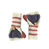 Kids Fingerless Fold-Over Mittens