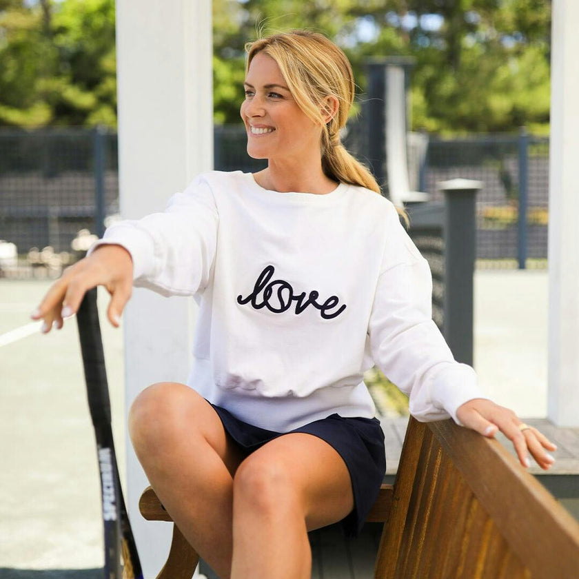 Women's Long Raglan Sleeve Sweatshirt