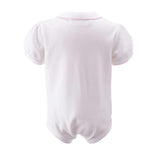 Pink Picot Trim Bodysuit