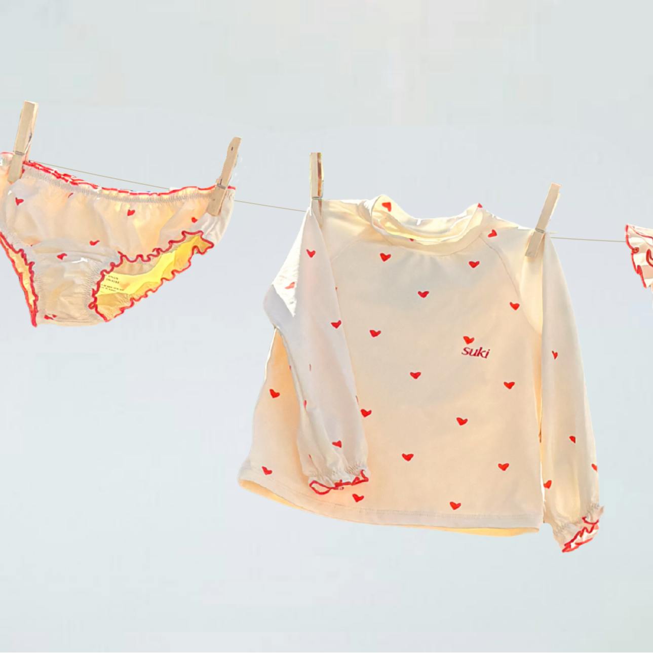 Ruby Rashie Set - Little Love
