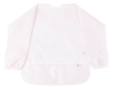 The Cover Everything Bib in Pink Stripe