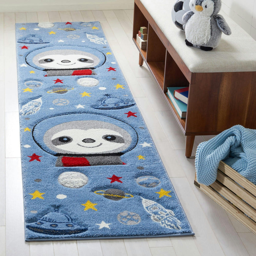 Carousel Kids Neil Rug, Blue