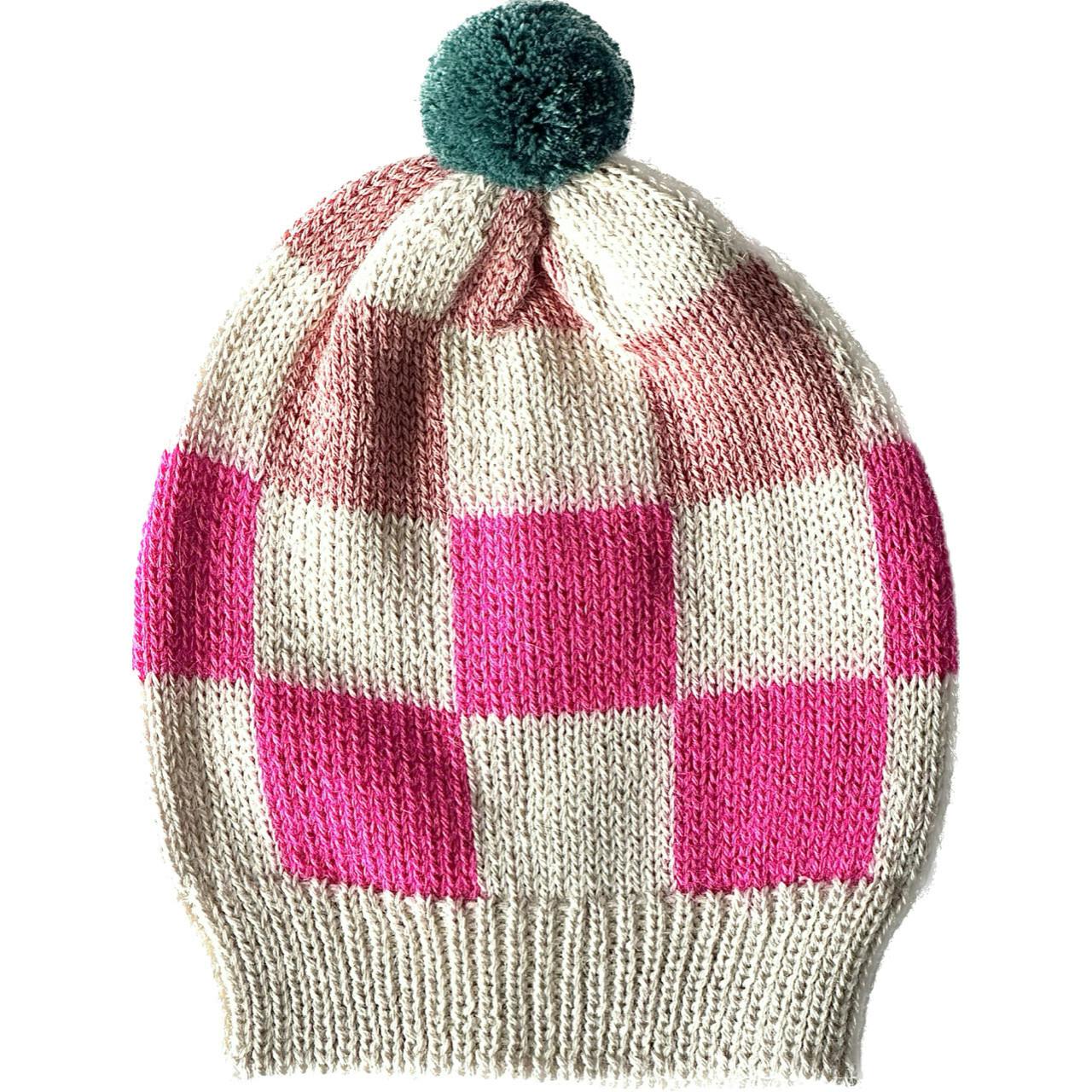 Checked Hat