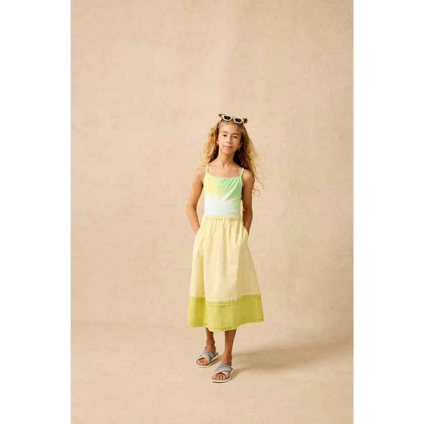 Crossback Swimsuit in Rainbow Sherbet