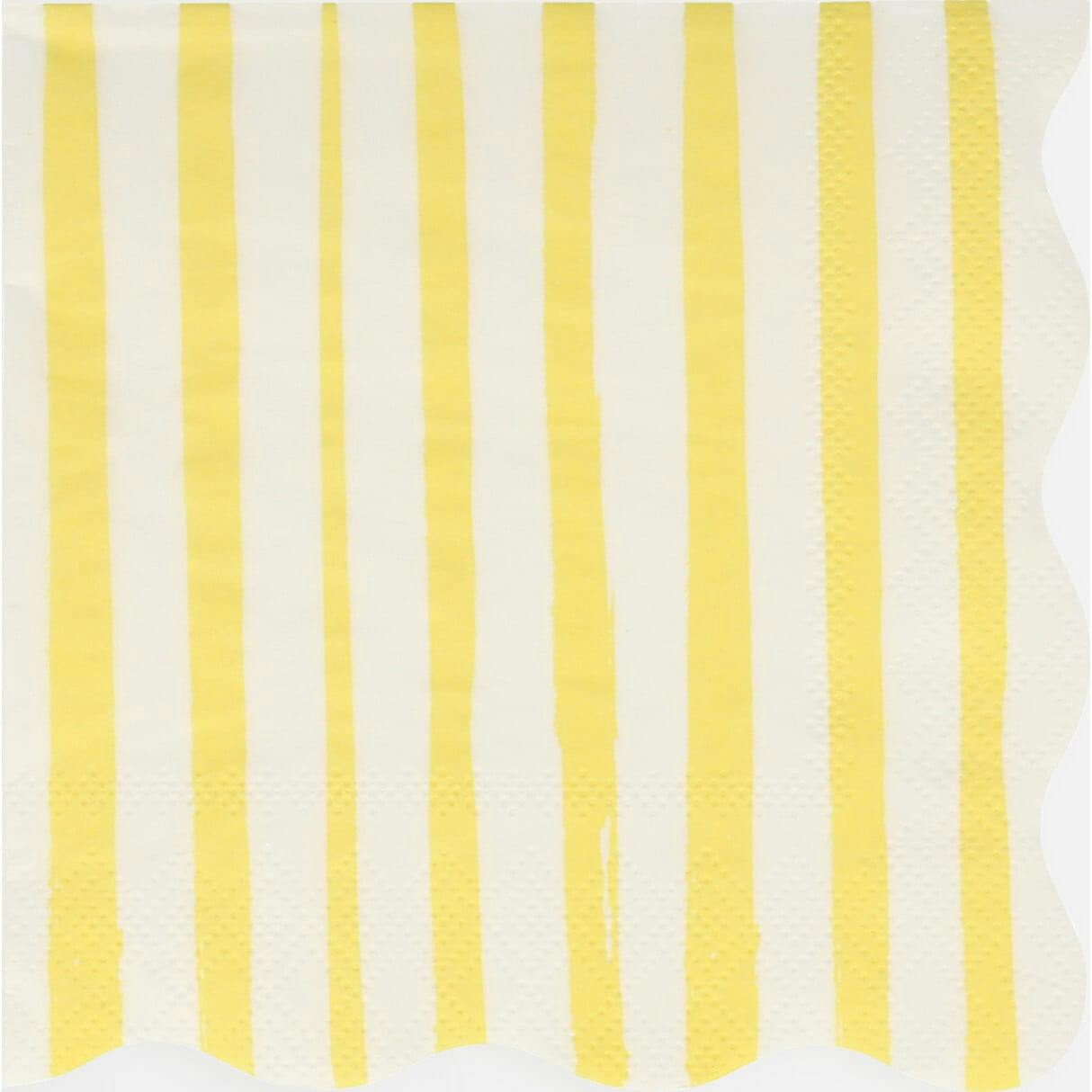 Mixed Stripe Small Napkins