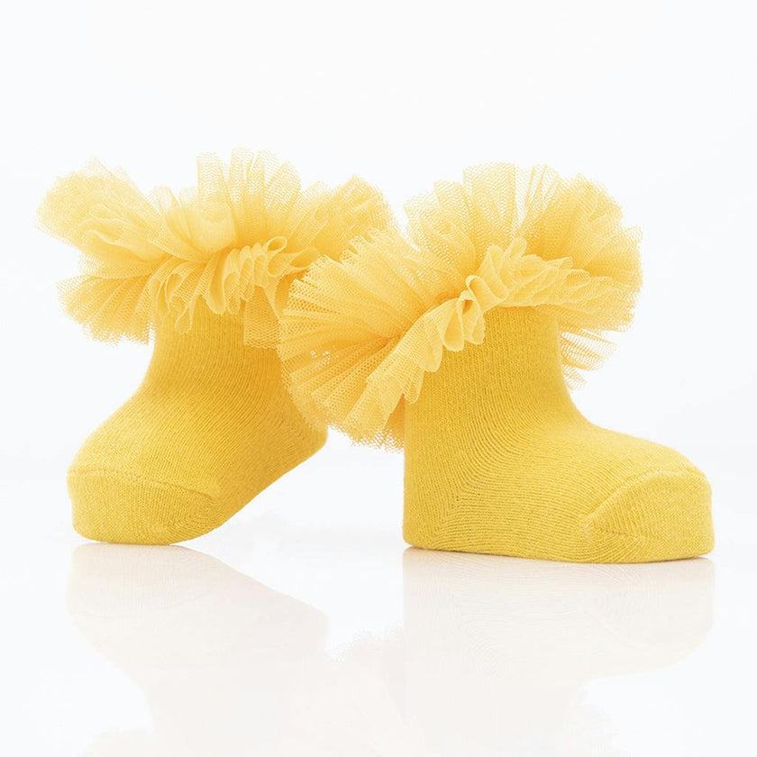 Multicolor 3pc Tulle Frill Socks Set