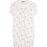 Pink Puppy Love Print Converter Gown