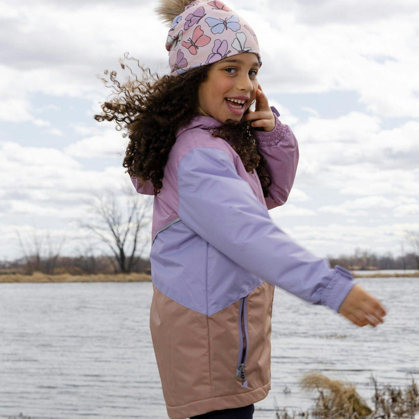 Stretch Jersey Hat With Pompom