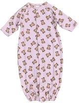 Baby Converter Gown - Bow Bears