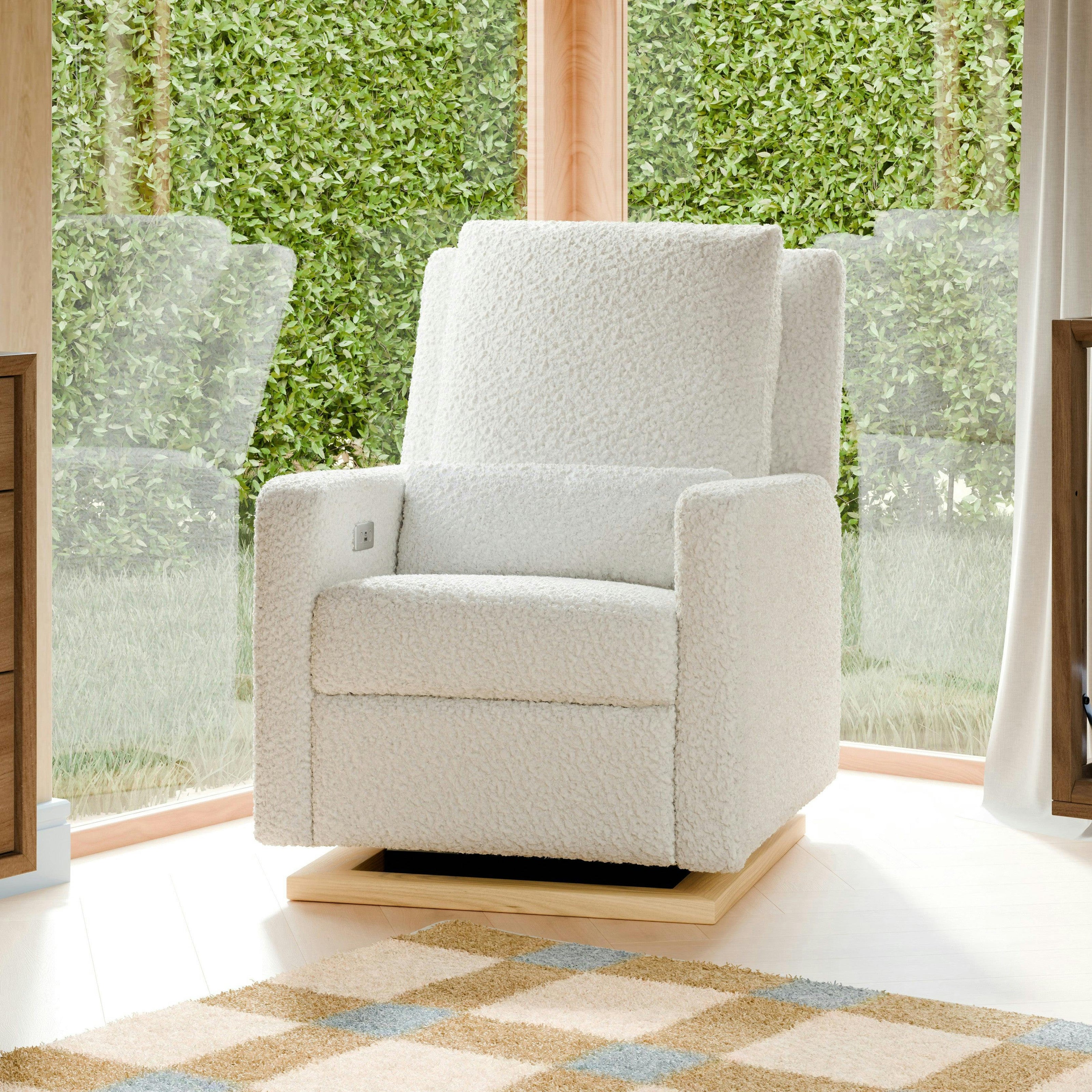Babyletto Sigi Electronic Recliner and Glider with USB Port