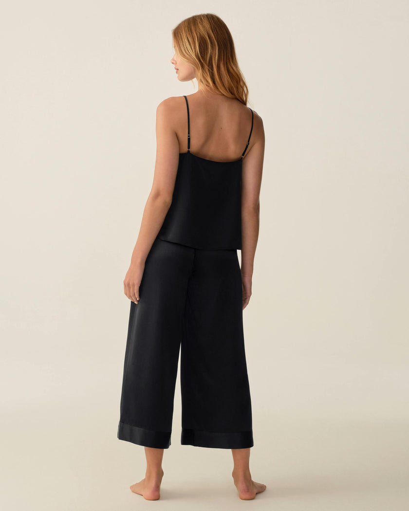 Women's Silk Cami in Black