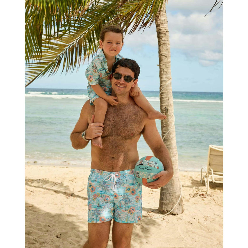 The BVIs - Boys Hawaiian Shirt
