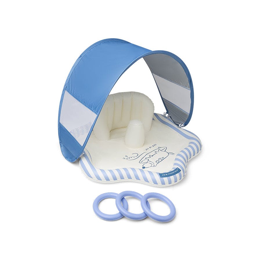 Baby Splash Mat - Blue - Surfer - Ø 29.9 in