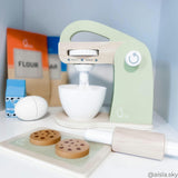 Little Chef Frankfurt Wooden Mixer Play Kitchen Accessories
