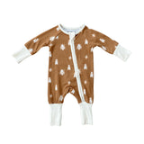 Boy's Long Sleeve Zip Romper