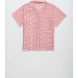 WAVY MESH SHIRT LIGHT PINK