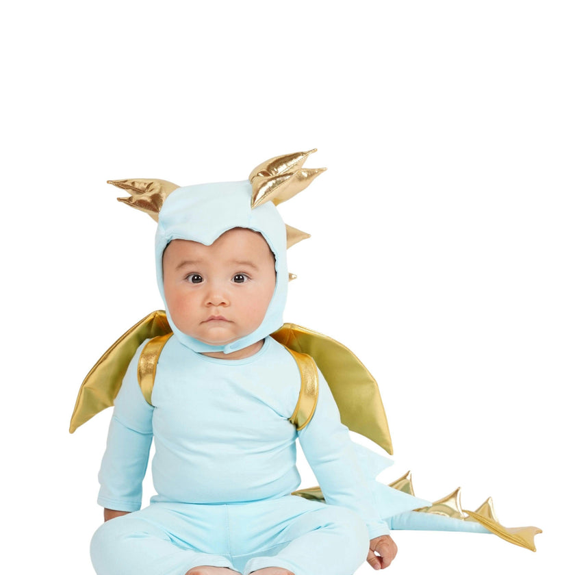Sky Blue Dragon Costume