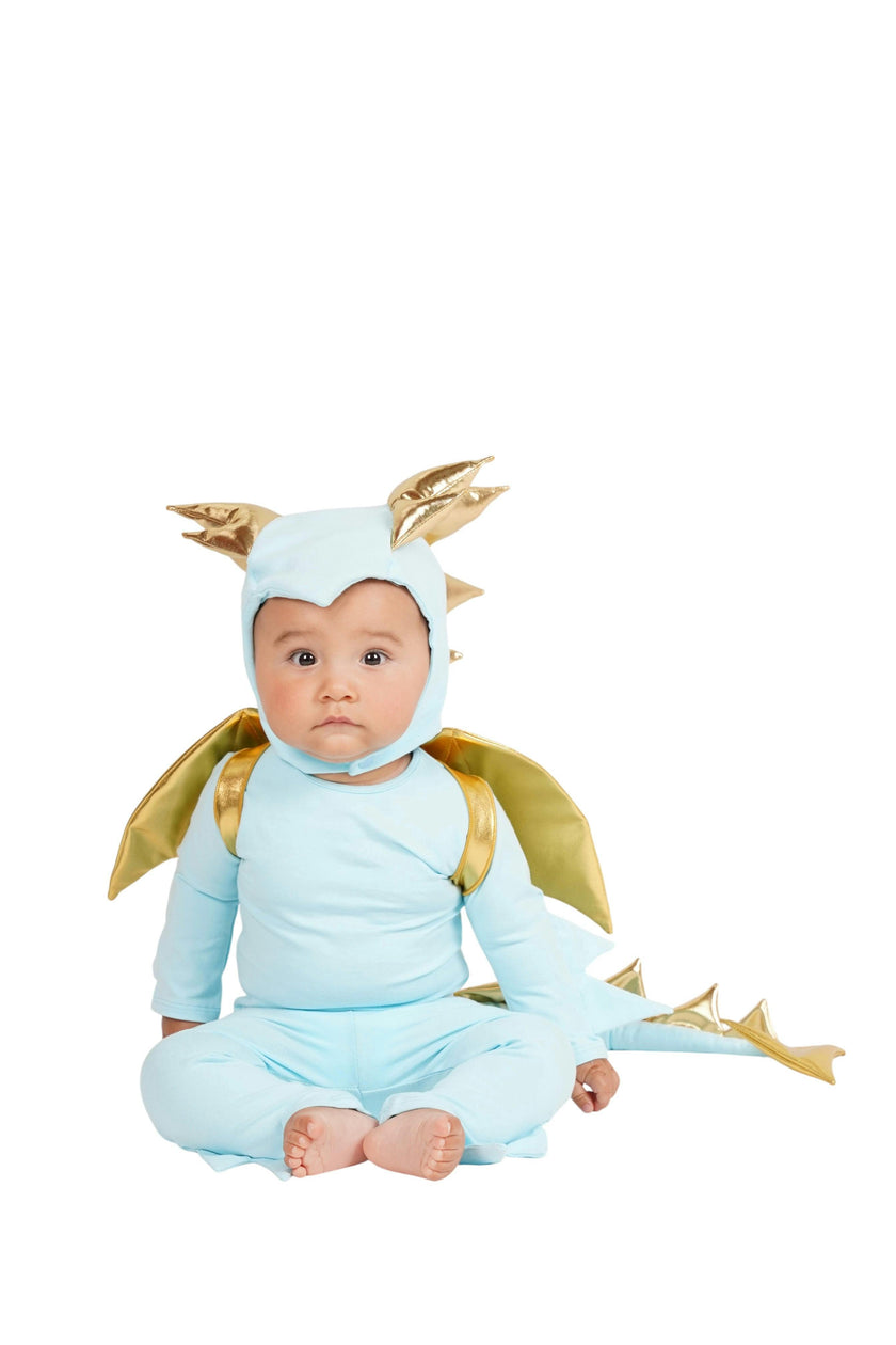 Sky Blue Dragon Costume